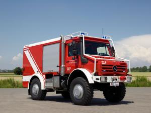 Mercedes-Benz Unimog U5000 GLF by Rosenbauer 2000 года